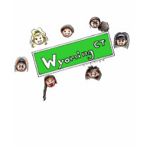 Wyoming Ct. Character Tshirt by jrp_fashion_pretty Wyoming Ct. Character Tshirt