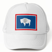 Wyoming Flag Hat by FlagTshirts Wyoming Flag Hat