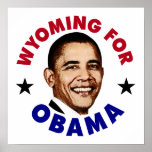 Wyoming For Obama posters