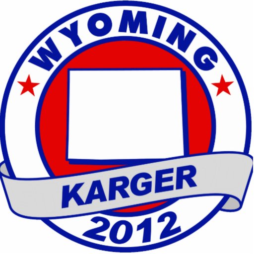 Wyoming Fred Karger Cut Out
