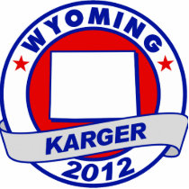 Wyoming Fred Karger Cut Out