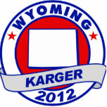 Wyoming Fred Karger Cut Out