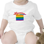 WYOMING GAY PRIDE BABY BODYSUITS