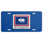 Wyoming License Plate