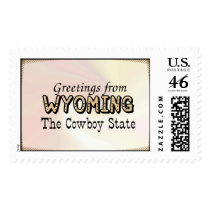 Wyoming postage