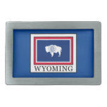 Wyoming Rectangular Belt Buckle