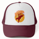 Wyoming rodeo sunrise cap hats
