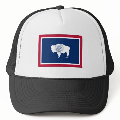 Wyoming State Flag Mesh Hat