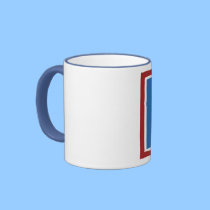 Wyoming State Flag Mug by deesbasenjis Wyoming State Flag Mug