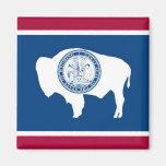 Wyoming State Flag Refrigerator Magnets