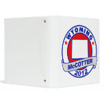 Wyoming Thad McCotter 3 Ring Binder