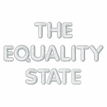WYOMING THE EQUALITY STATE embroidered shirts by mcpressure WYOMING THE EQUALITY STATE embroidered shirts