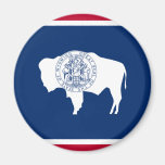 Wyoming, United States flag Magnet