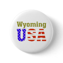 Wyoming USA! buttons