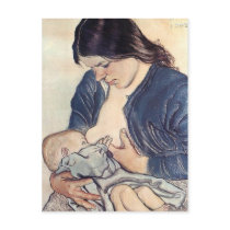 Wyspianski, Maternity, 1902 postcards by wesleyowns Wyspianski, Maternity, 1902 postcards