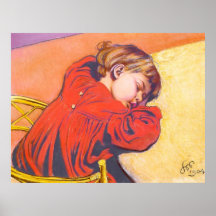 Wyspianski, Sleeping Stas, 1904 Posters