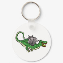 Wyvern keychains by cryptozoologyshop Wyvern keychains
