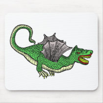 Wyvern mousepads by cryptozoologyshop Wyvern mousepads