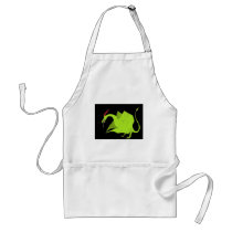 Wyvern on black aprons