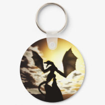 Wyvern's Wake Keychain by artbyjulie Wyvern's Wake Keychain