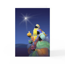 X007 Three Wise Men Card
