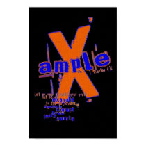 X-ample Poster posters by lamaclown X-ample Poster posters