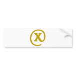 X-at bumper stickers