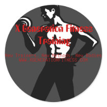 X Generation Fitness Training  drawing sticker