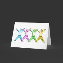 X greeting card