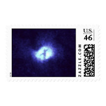 X in Whirlpool Galaxy M51 Postage Stamp