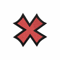 X Marks The Spot embroidered shirts by ZazzleEmbroidery X Marks The Spot embroidered shirts