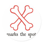 X Marks the Spot stickers