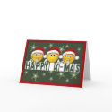 X-Mas Smileys cards