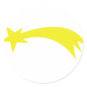 x-mas star - falling star stickers by Tomaniac x-mas star - falling star stickers