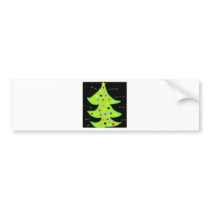 X - MAS TREE bumper stickers by kotzradio X - MAS TREE bumper stickers