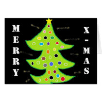 X - MAS TREE cards by kotzradio X - MAS TREE cards