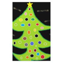 X - MAS TREE PERSONALIZED STATIONERY