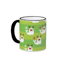 X-mas Walrus Mug mugs