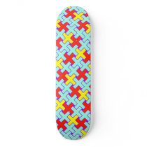 X Pattern skateboards