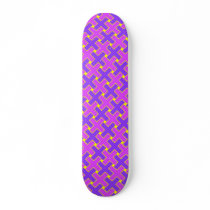 X Pattern Skate Board Deck
