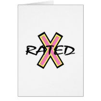 X Rated cards