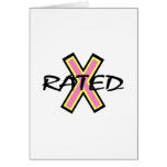 X Rated cards