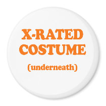 X-RATED COSTUME REFRIGERATOR MAGNETS