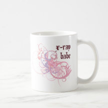 X-Ray Babe Coffee Mugs