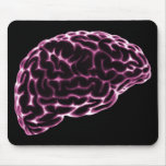 X-RAY BRAIN SIDE VIEW PINK MOUSEPADS