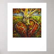 X-ray Cover art - Cardiac Roots by L. Rainey Poster