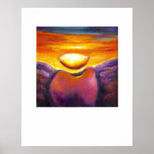 X-ray Cover art - Sunrise Patella by L. Rainey Poster