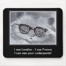 X-ray Glasses Hamster Mouse Mat Mousepad