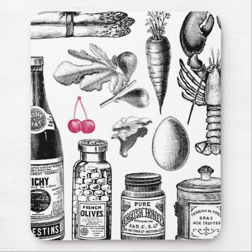 X-Ray Grocery Bag Mousepad