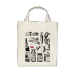 X-Ray Grocery Bag Organic Tote bags
